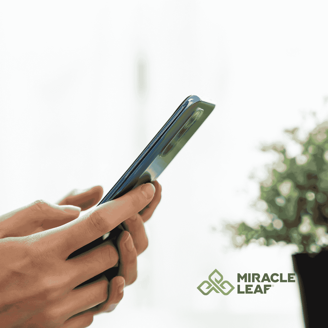 This is a picture of Contact Us Miracle Leaf